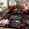 15 Sizes Japanese Samurai Pattern Carpet! Bedroom Living Room Sofa Office Mat Non-Slip Four Seasons Available Rug Fast Arrival