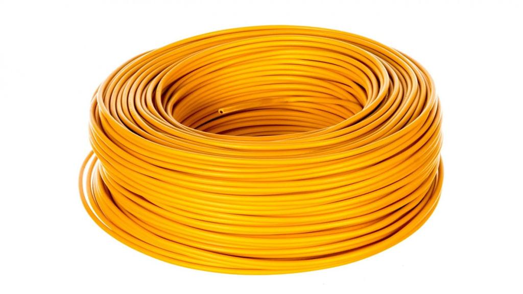 Installation Cable H07V-K 1.5 Yellow 29137 /100m/