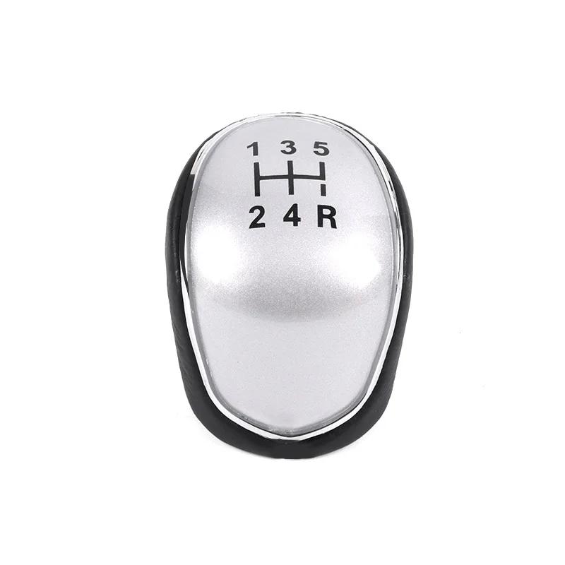 5/6 Auto Leder Schaltknauf für Ford S-Max C-Max Kuga Galaxy Mondeo 4 Mk4 Transit Tourneo Connect Focus Auto Zubehör