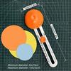 Circle Cutter, Circular Paper Cutter Circle Paper Trimmer Rotary Cutter Craft Supplies, Round Cutting Knife Cards Cutters