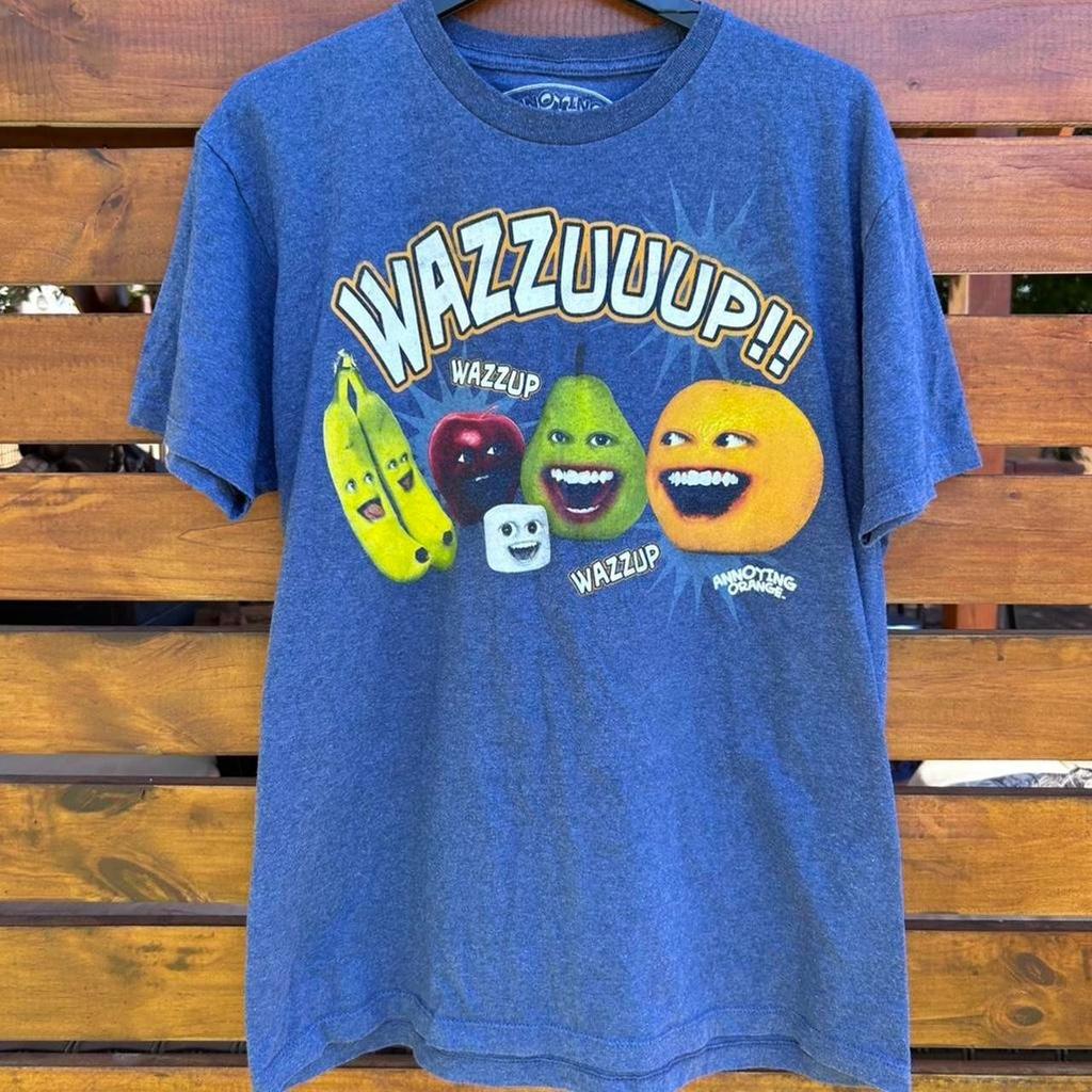 Ošklivé oranžové tričko s potiskem, vintage tričko Unisex tričko