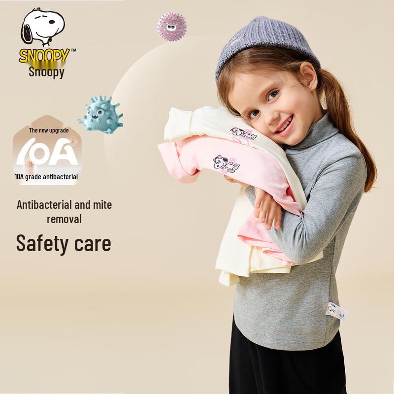 Snoopy Girls  Heart Hug Long Sleeve T-Shirt 100