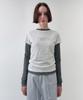 Simeteuligpeosenteu Plumpy Logo T-Shirt / White