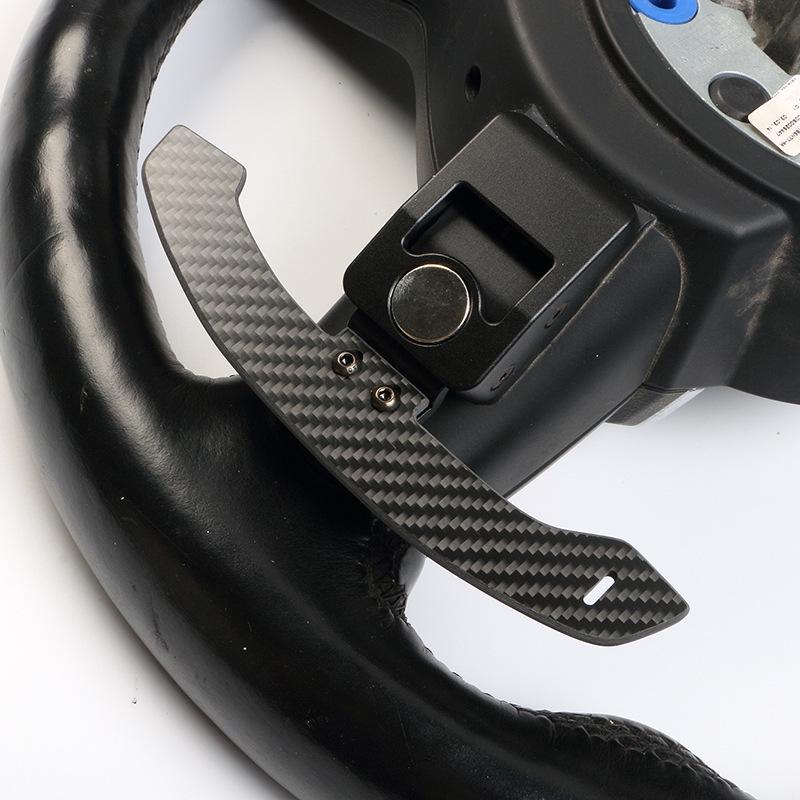 Compatible BMW G F Chassis Shift Paddles: Carbon Fiber Magnetic for M2, M3, M4, X3, X4, X5, X6 Series.