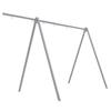 Extension frame for swing swing handle hooks metal bar gray