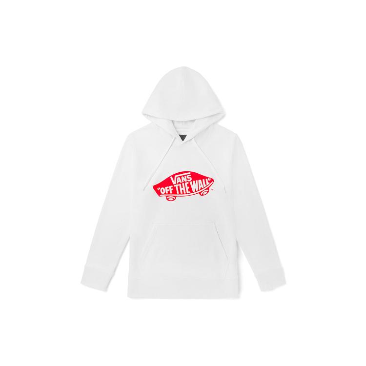 Толстовки Vans Унисекс Белые С капюшоном Средняя Обычный крой VN0A5F5JKSF L