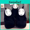 Kreatywna Pluszowa Lalka Bez Twarzy z Spirited Away Miyazaki z Nadrukiem Logo Styl Kreskówkowy Wypchana Figurka