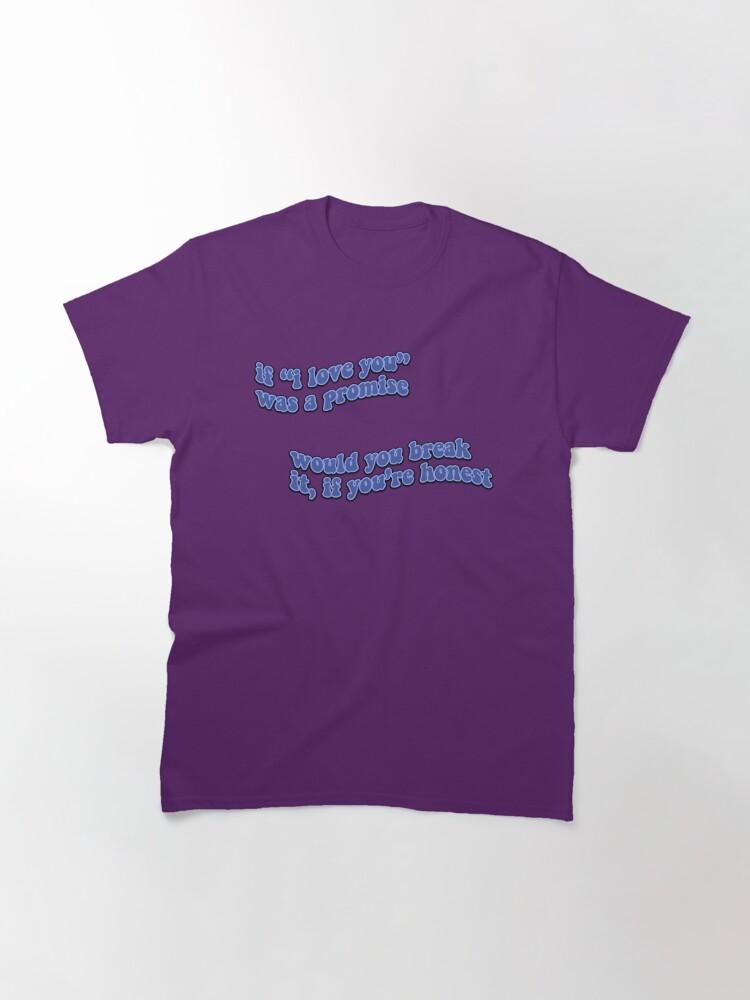 Billie Eilish idontwannabeyouanymore lyric Classic T-Shirt