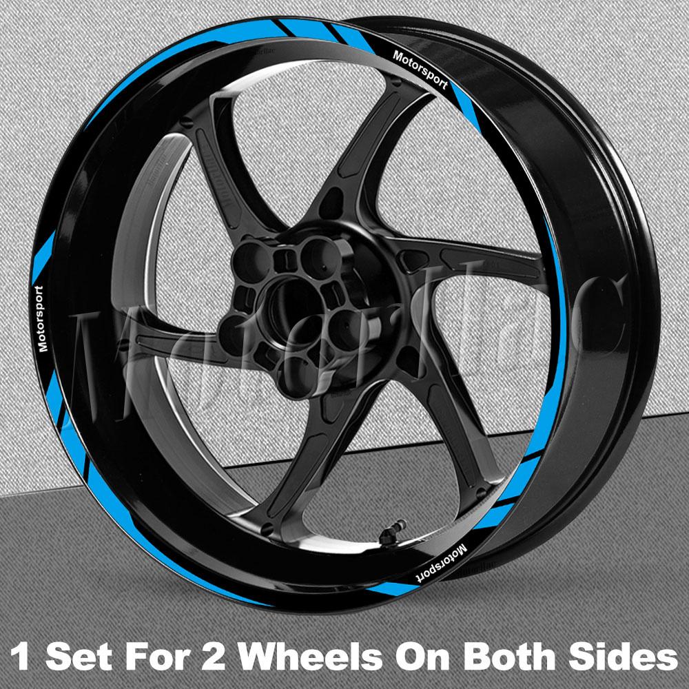 Motorcycle Wheel Sticker 17'' Rim Decal Stripe Tape Accessories For S1000XR/RR F900/800R S1000R F900XR Nine T R 1200R G310R