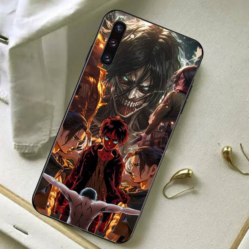 Japanese Attack On Titan Manga Phone Case For Redmi Note 4 X 5 A 6 7 8 T 9 9S 10 11 11S 11Epro Poco M3 Pro
