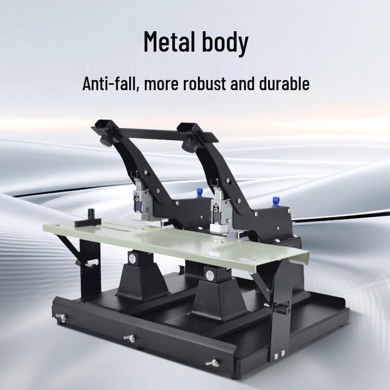 GePai Dual-Head Heavy-Duty Saddle Stitch Stapler CN plug (adapter included)