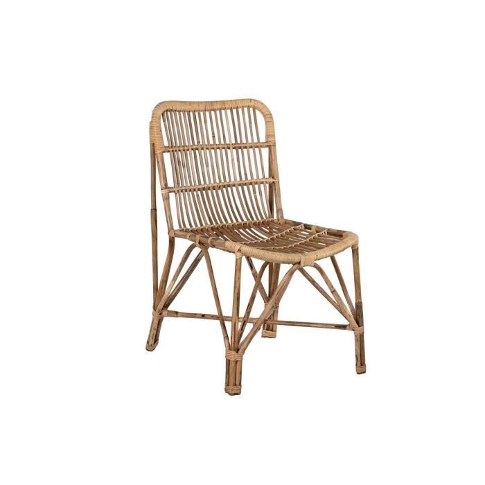 Chaise de salle à manger - Noname - Rotin Bambou - 1 place - 47x47x83 cm - Style contemporain