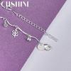 CHSHINE 925 Sterling Silver Clover Charm Bracelet For Women Wedding Party Fashion Chain Jewelry