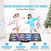 SucceBuy Kids Electronic Dance Mat 8-Button Music Dancing Play Pad Educational Toys with Single/Two Player Modes for Girls Gifts
