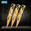 WXCOO Fruit Folding Knife Non-slip handle Kitchen Knife for Cooking Tools Multifunctional Fruit Pocket Knife Meat Cleaver