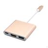 Hub Digital AV Adapter USB3.1 Type-C To 1 USB 3.0 Port PD Hubs Charging Power Delivery