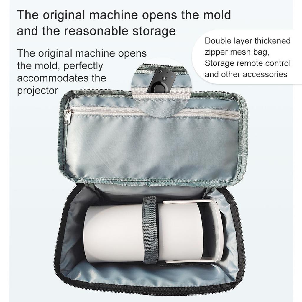 Projection Box Compatible with HY300 HY320 P300 Barrel Projector Portable Bag Oxford Cloth Projector Soft Bag