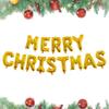 English Letter English Letter Balloon Christmas Candy Aluminum Film Balloon Banner  Xmas