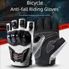 Anti-Slip Half Finger Gloves Wear Resistant Bicycle Gloves Motorcycle Gloves  Motorcycle Riding