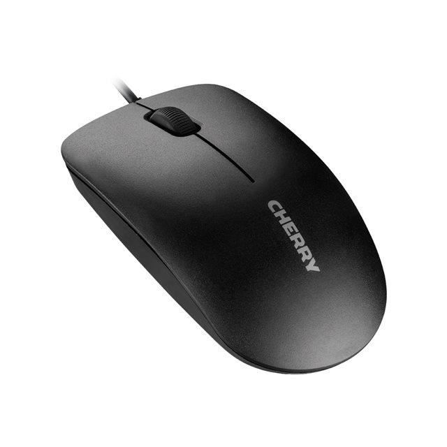 Souris CHERRY MC 1000 - Filaire - Optique - USB - 3 boutons - 1200 dpi - Noir