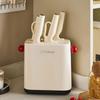 Dopamine Multifunctional Kitchen Knife & Chopstick Storage Rack - Stylish Plastic Organizer for Modern Homes