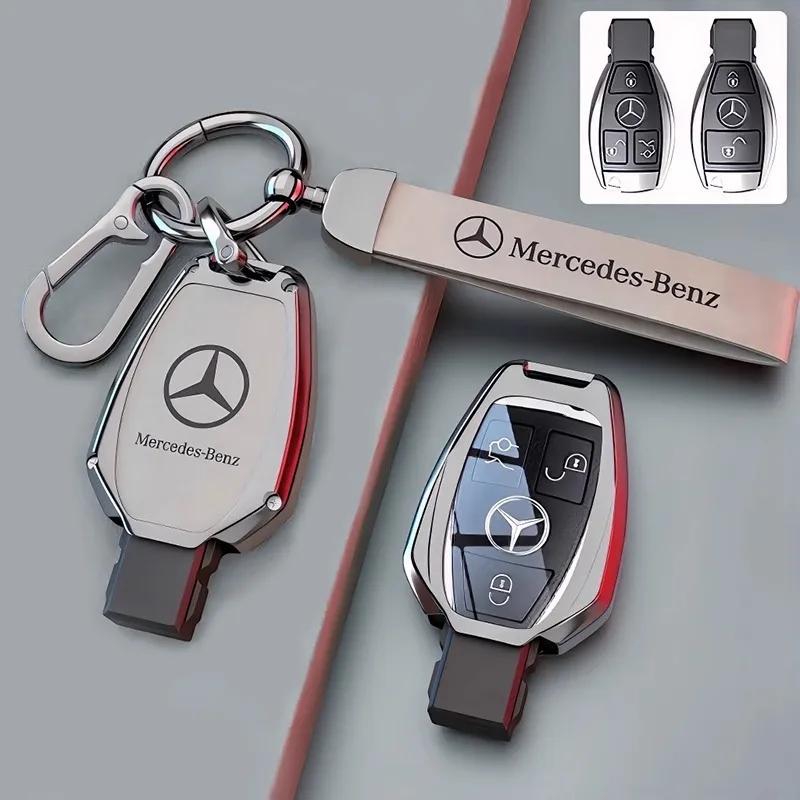 GLC GLB Zinková slitina Kryt pouzdra držáku klíče od auta Pro Mercedes Benz Třída A B C E GLS GLA GLK GLC CLS CLA AMG W204 W205 W212 W