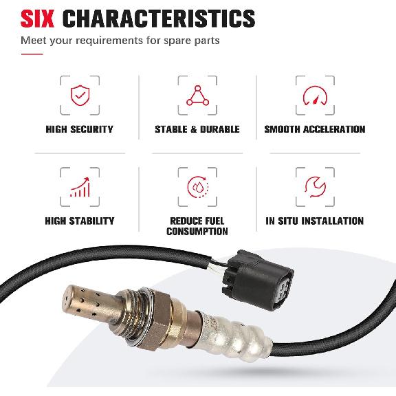 Oxygen Sensor Downstream O2 Sensor Replacement 234-4218 36532-RTW-G03 for Honda Fit 2009-2013 2015-2020 1.5L, for Honda Insight 2010-2014 1.3L, for