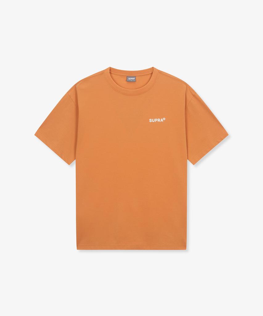 SUPRA Circle Graphic Short Sleeve T-Shirt (Orange)