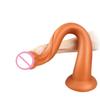 Cinco Tamaños Plug Anal Largo Tentáculo Animal Dildo Enorme Plug Anal Masajeador Vaginal Penetración Anal Femenina Estimulador Juguetes para Adultos Estimulador del Punto G del Clítoris