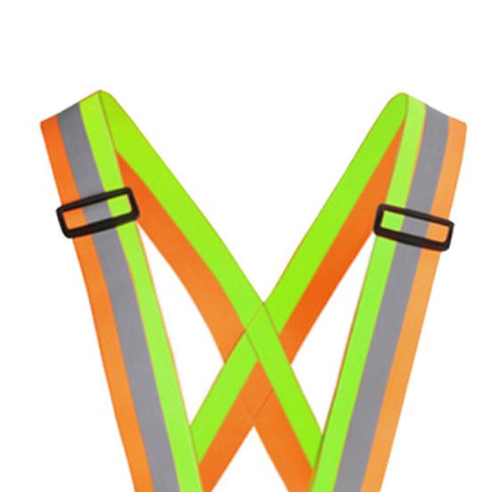Reflective Vest Ultralight Lightweight High Visibility Adjustable Elastic Safety Vest for Motorcycle