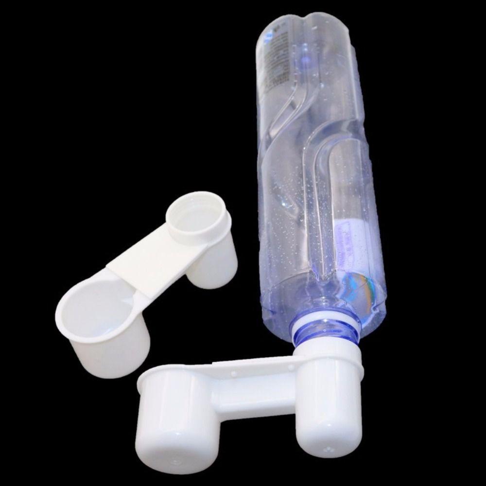 Large Capacity Pet Bird Waterer Plastic Bottle Interface Automatic Drinker Double-mouth Thickened Parrot Cage Waterer