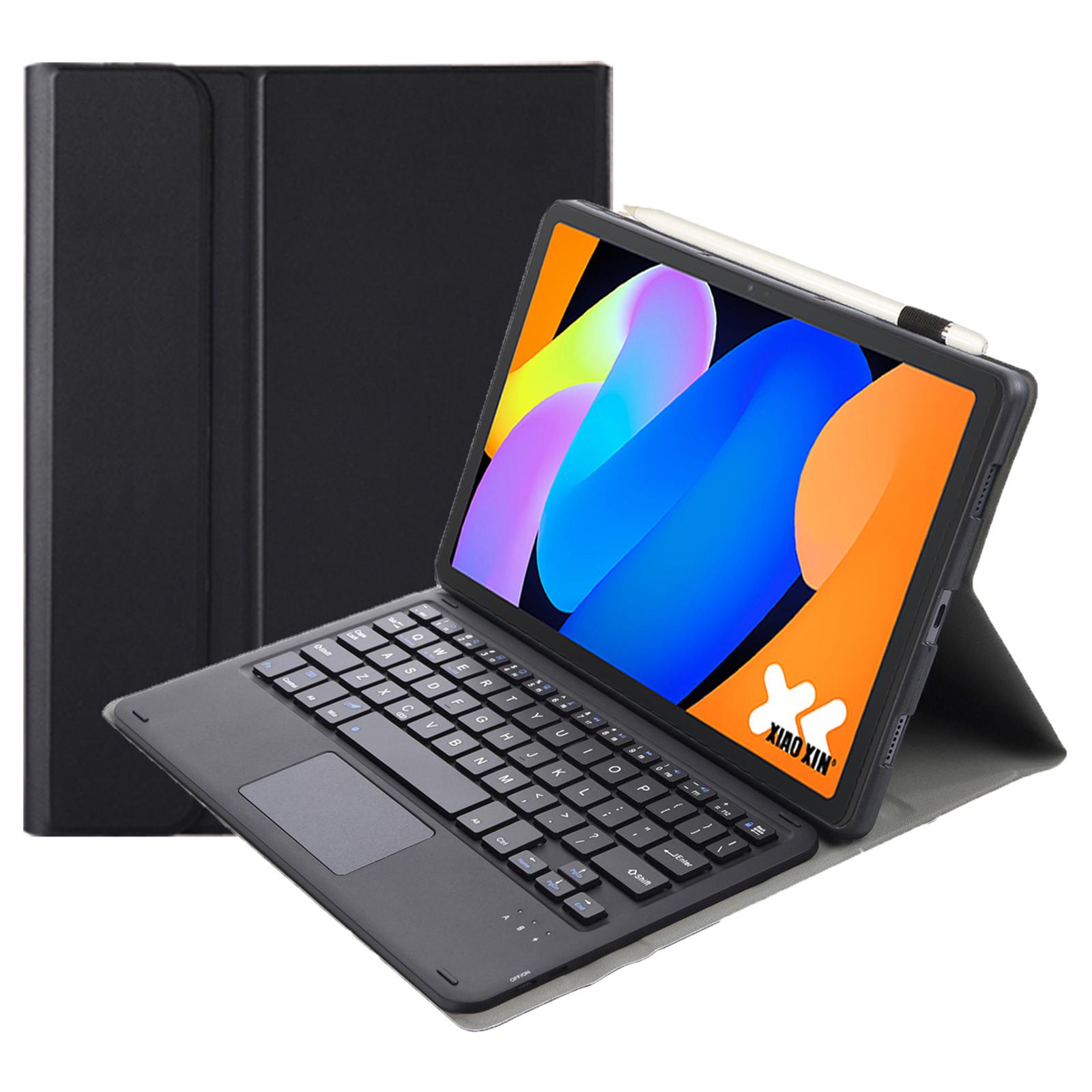 

AM31-A For Lenovo Idea Tab Tablet TB336ZU/TB336FU Leather Case Touchpad Bluetooth-Compatible Keyboard Black
