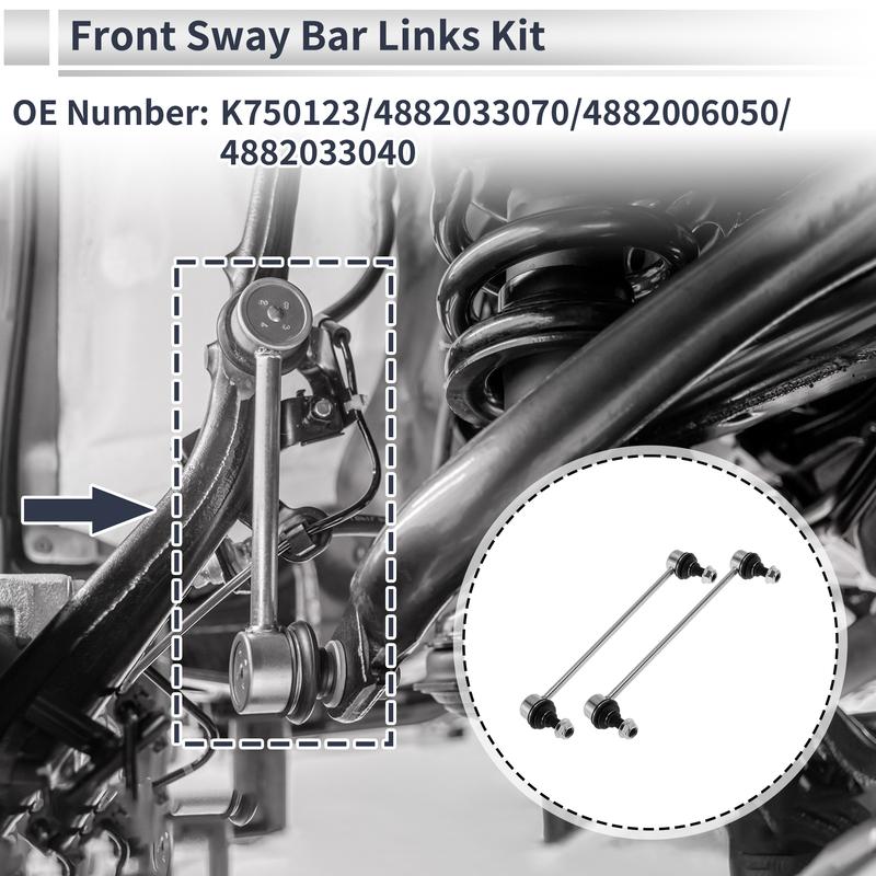 X Autohaux Front Stabilizer Bar Links No Bushing for TOYOTA AVALON 2013-2018 No.K750123