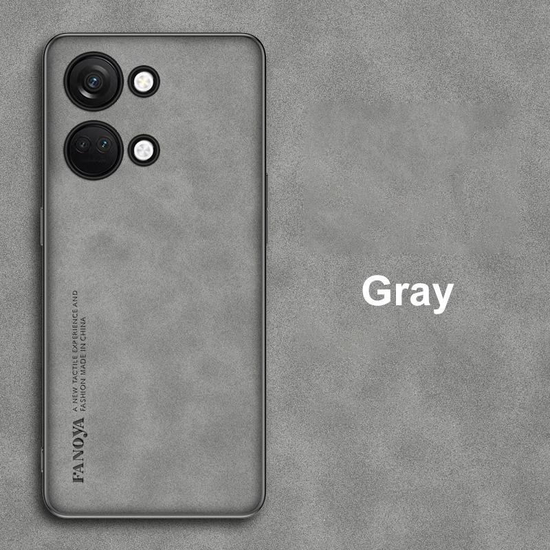Luxury Leather Case For OnePlus Nord 3 2 2T 5G Cover Matte Silicone Phone Case For OnePlus Ace 2V 2 V One Plus Ace 2 Ace2 Coque