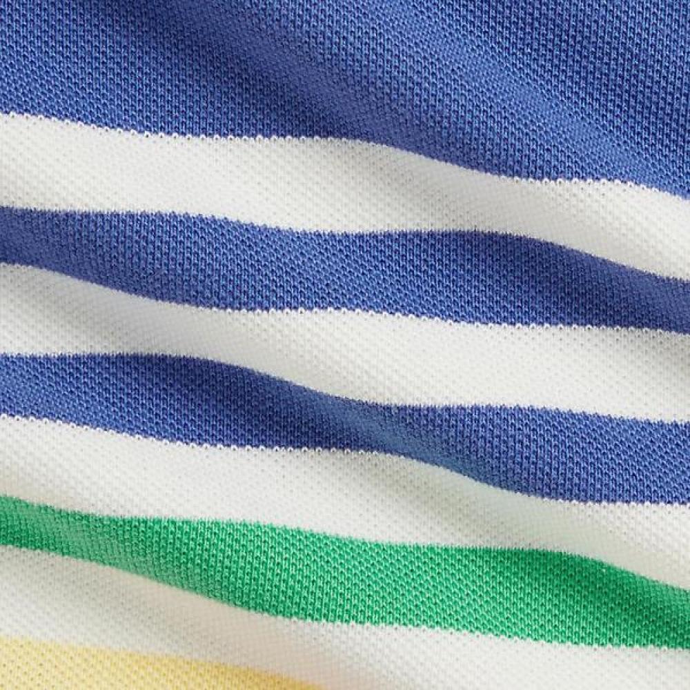 Polo Ralph Lauren Baby Boy Stripe Cotton Mesh Polo Shorts