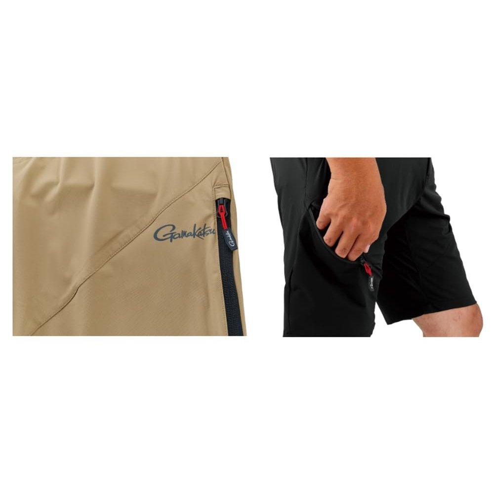 Gamakatsu Summer Dry Short Pants (L) - Lightweight, Stretchable, Quick-Dry Fishing Shorts