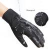 Waterproof Winter Gloves Plus Velvet Mittens Daily Sports Gloves  for Riding Motorcycle Gloves