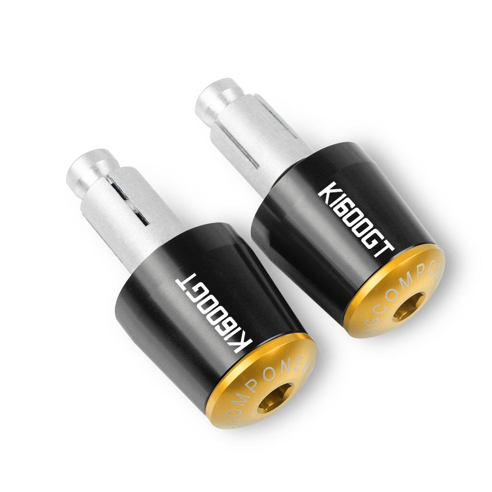 For BMW K1600 GT 20112012 2013 2014 2015 2016 2017 2018 K1600GT LOGO CNC Motorcycle Hand Bar End Handlebar Handle Grips