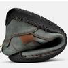 Hand-stitched Leather Shoes for Men Outdoor Light and Non-slip Walking Hiking Shoes Men Big Size 38-48 Slip-On Driving Loafers
