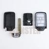 Car Key Fob Case Shell Housing For Honda Vezel City Civic Jazz Brv Br-V Hrv Accord Exl Crv Pilot Ridgeline Odyssey Grace Crider