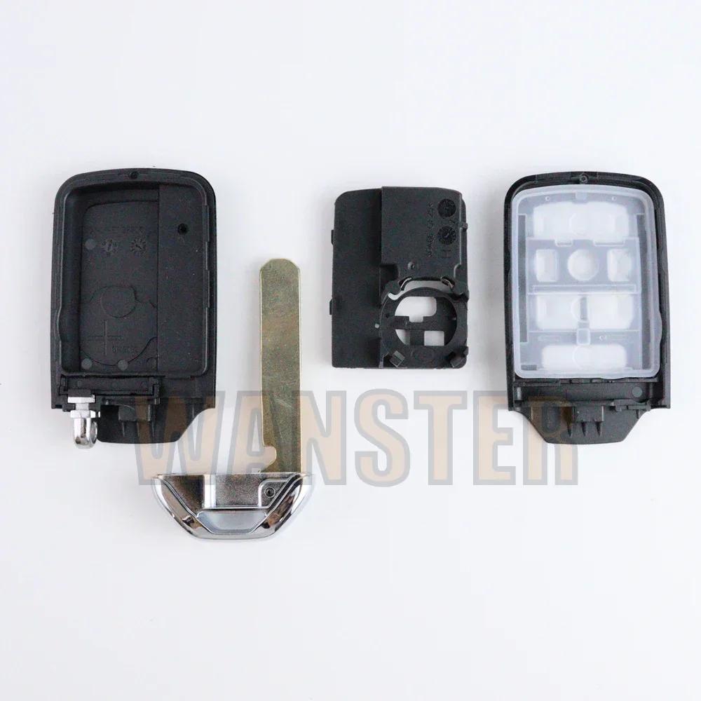 Car Key Fob Case Shell Housing For Honda Vezel City Civic Jazz Brv Br-V Hrv Accord Exl Crv Pilot Ridgeline Odyssey Grace Crider