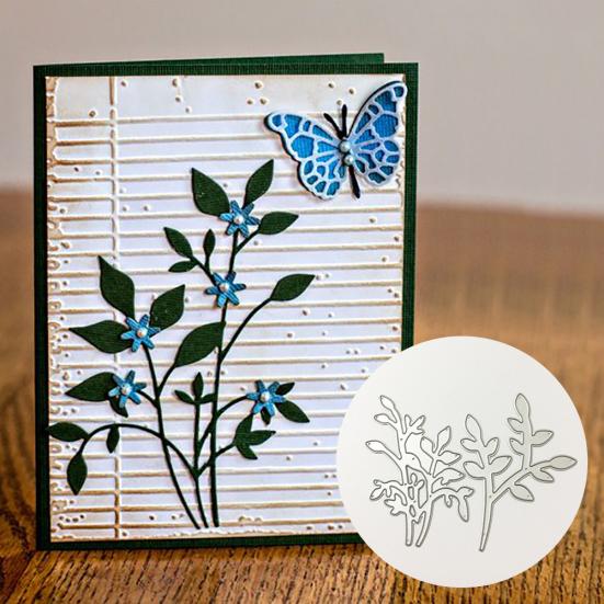 Branch Leaves Metal Cutting Dies DIY Scrapbooking Paper Cards Album Art Stencil