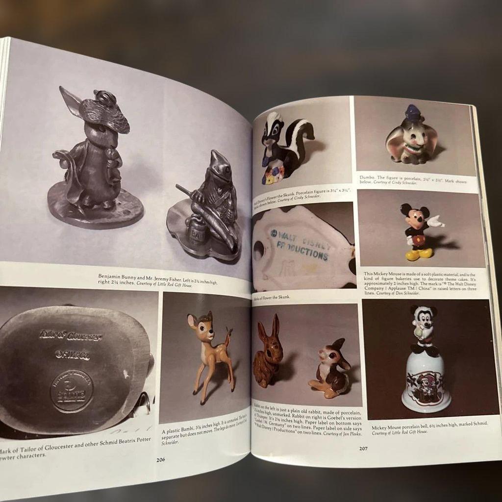 [USED] Animal Figures Ceramic Ornaments Retro Books