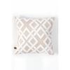 Bohemian Special Design Punch Pattern Decorative Throw Pillow Cover Mila Ecru