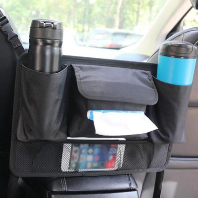 Back Seat Storage Organizer Large Capacity Tissue Box Car Seat Storage Purse Holder Travel Tidy Pouch Pocket Multifunctional Car
