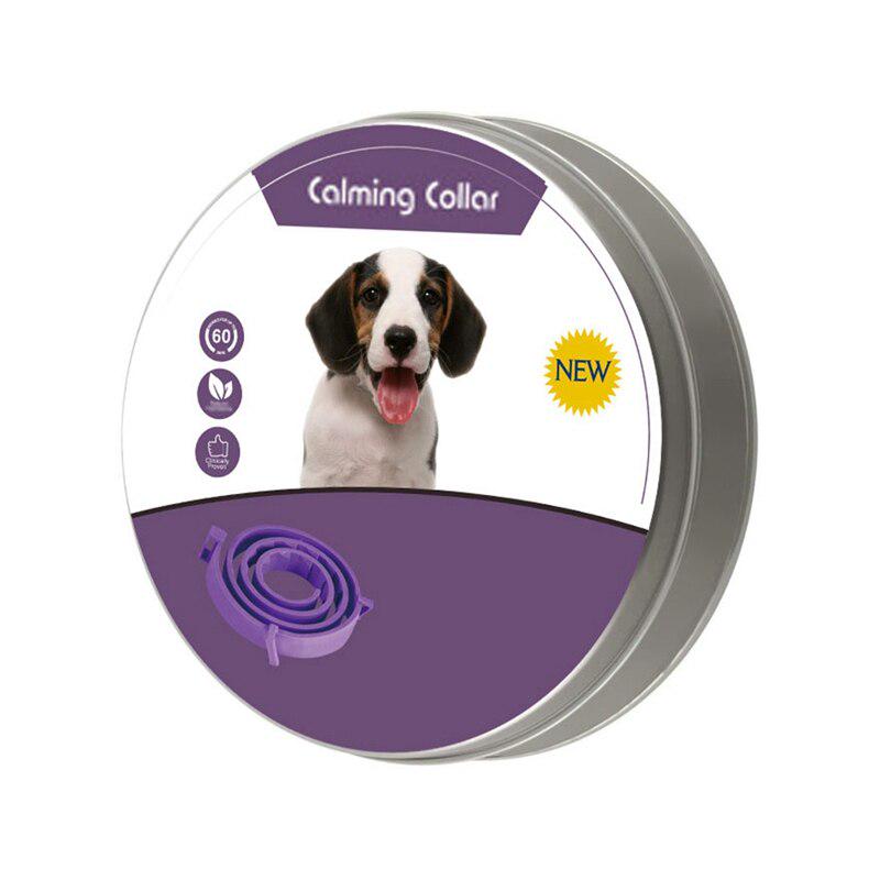 Pet Calm Collar, Cat And Dog Soothe Collar,  Adjustable TPR Neck Strap Relieve Anxiety, Remove Restlessness
