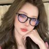 New Fashion Anti Radiation Glasses Vintage Round Frame Eyewear for Women Men Unisex Sunglasses