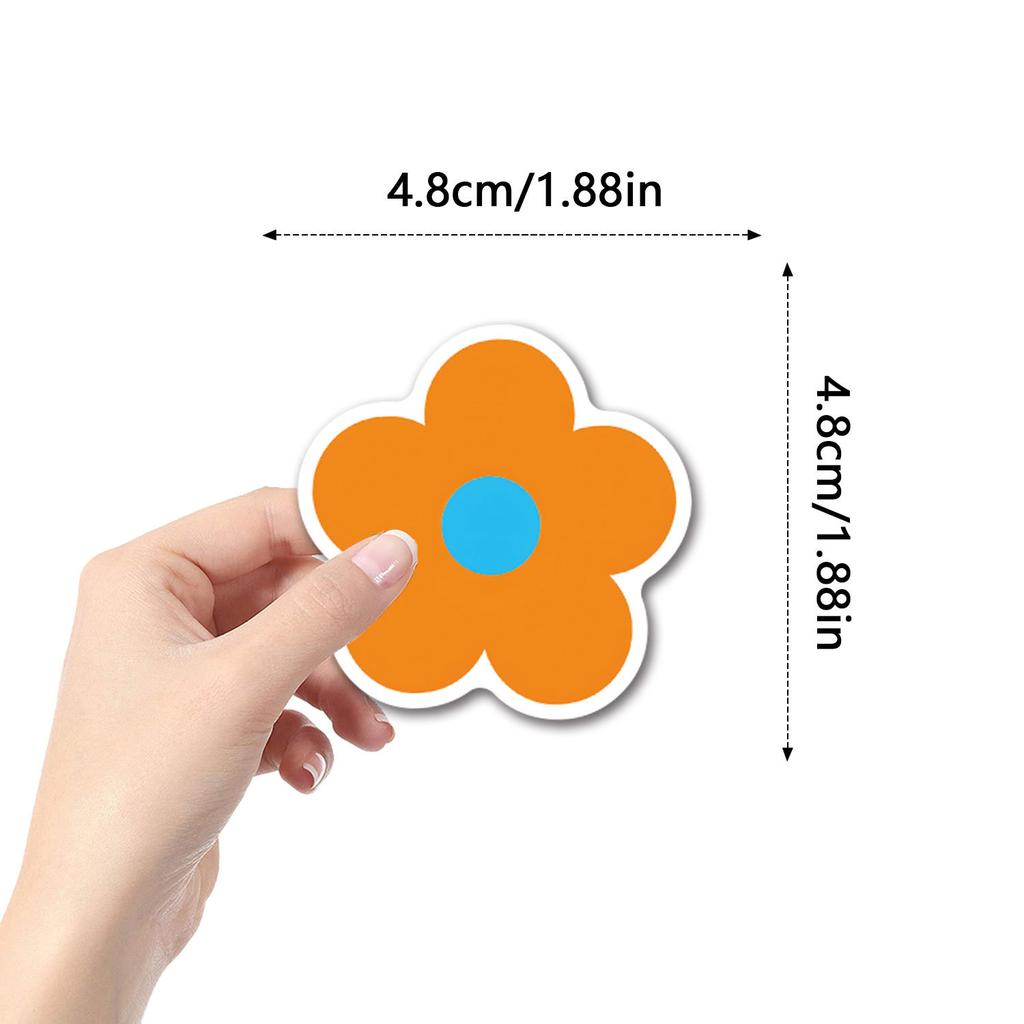 60 Nowych Mini Naklejek Graffiti Kwiatowe Dekoruj Walizkę Telefon Komórkowy Personalizowane Naklejki