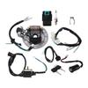 Ignition Coil CDI Spark Plug Wire Harness Magneto Stator Kit for 50cc ‑140cc Kick Start Dirt Pit Bike ATV