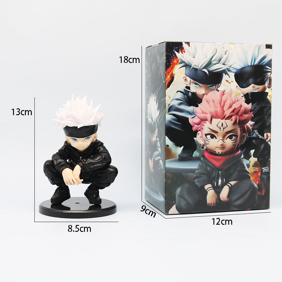 jujutsu kaisen anime figure 3 style satoru gojo action figure lord of the curse sukuna statuette collection model doll toys